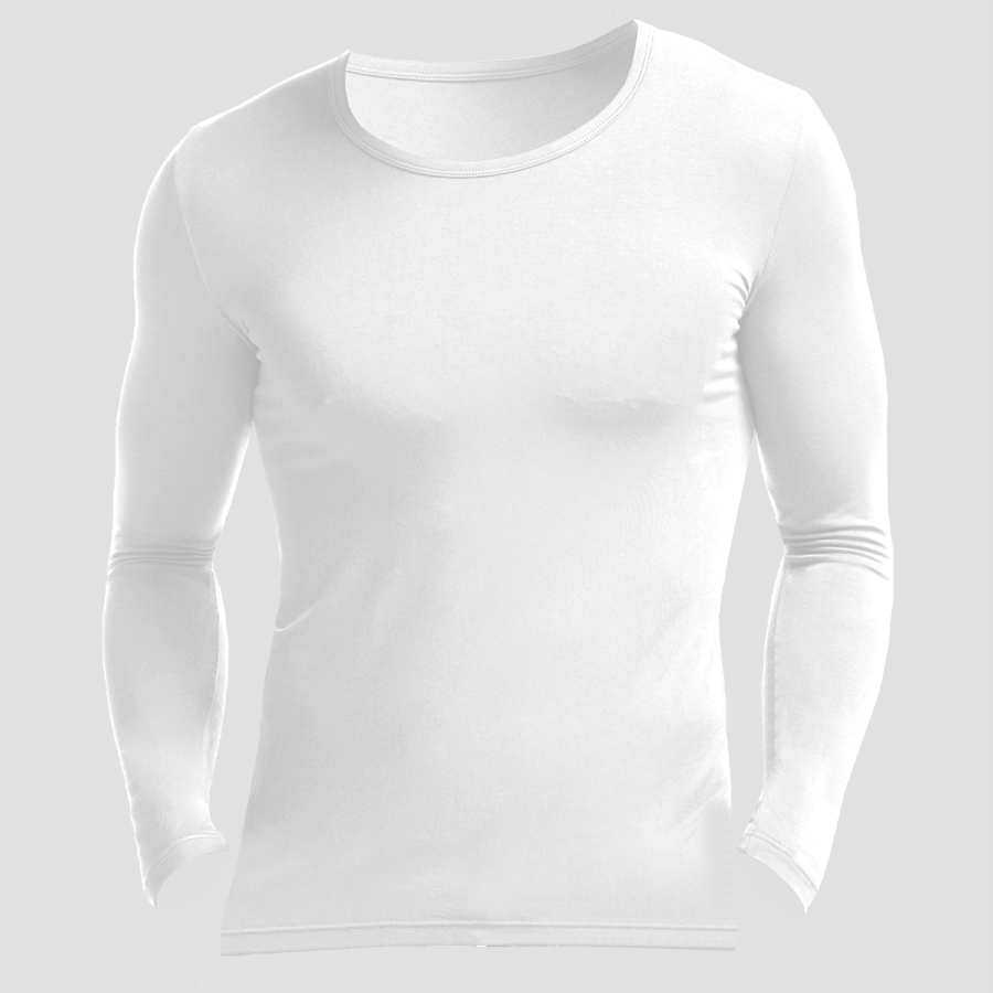 Camisa Térmica Modal Masculina - Undershirt Crew Neck avaliação e preço