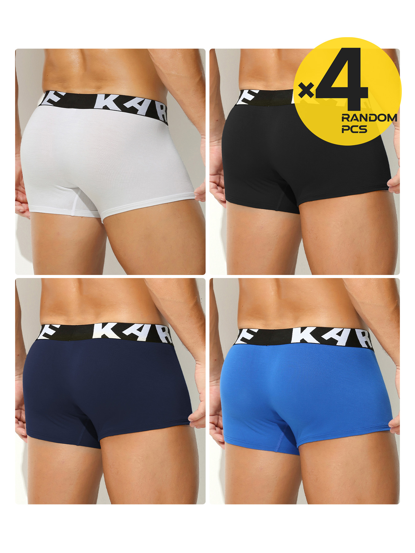 Cuecas boxer masculinas de mod - Bamboo Fiber Trunk avaliação e preço