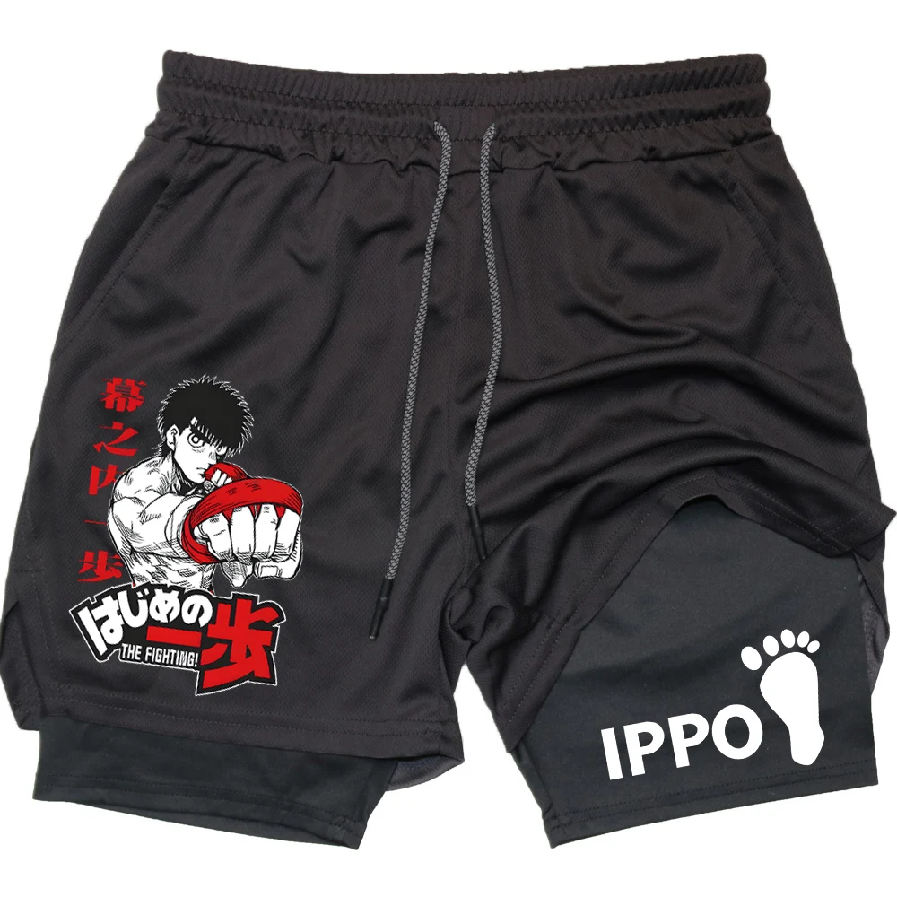 IPPO Anime Shorts de Ginástica - Compression Shorts Athletes avaliação e preço