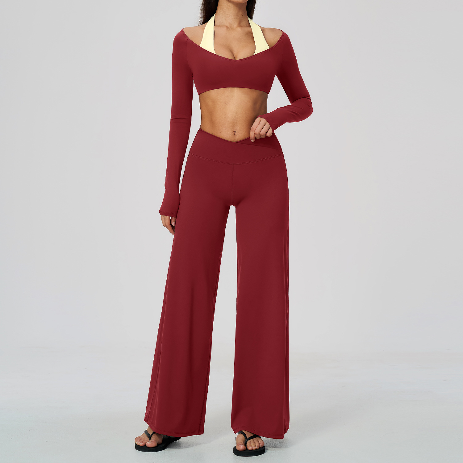 Conjunto de treino feminino em - Compression Long Pant avaliação e preço